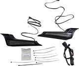 Luces LED del panel de relleno CIRO - Negro/Rojo 40046 