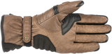 ALPINESTARS Café Divine Drystar® Leather Gloves - Brown/Black - 2XL 3528318-82-2X