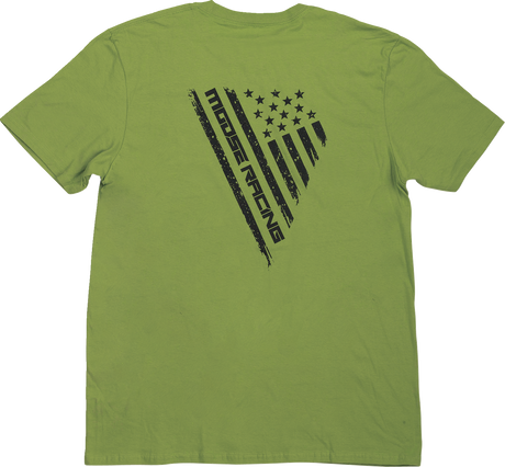 MOOSE RACING Salute T-Shirt - Olive - Large 3030-22720