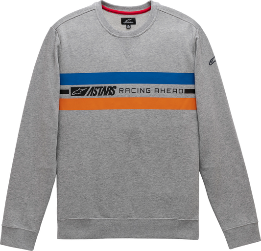 ALPINESTARS Highway Crew Fleece - Heather Gray - Medium 1211511301026M