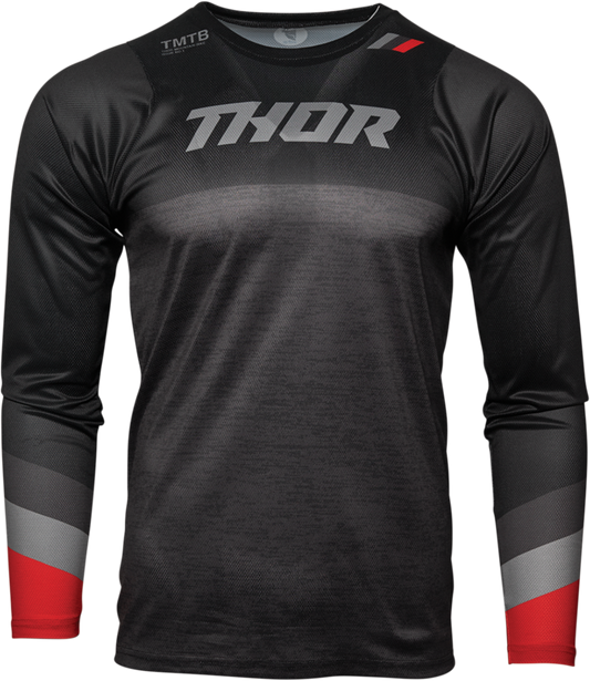 THOR Assist Jersey - Long-Sleeve - Black/Gray - Small 5120-0051
