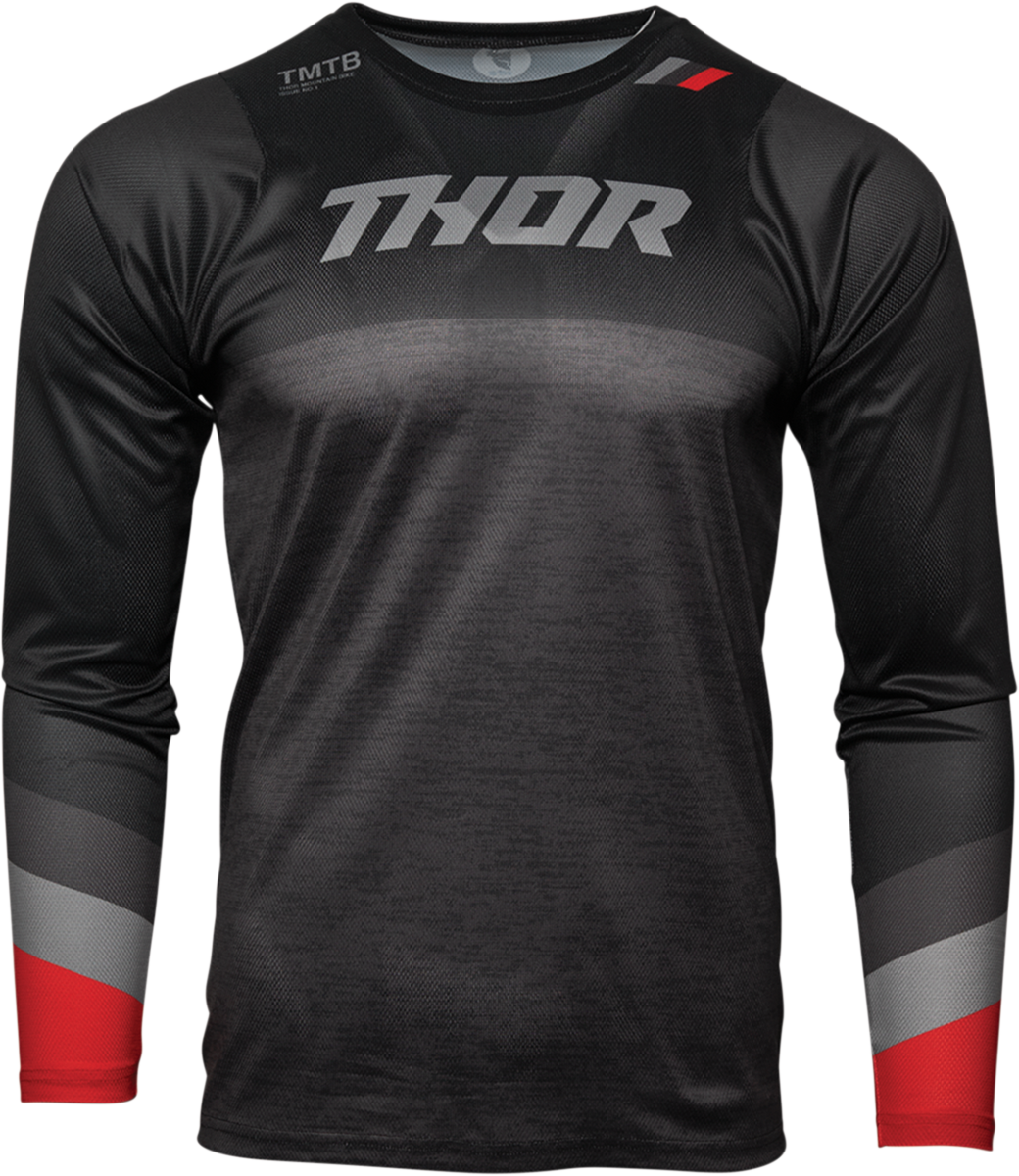 THOR Assist Jersey - Long-Sleeve - Black/Gray - Small 5120-0051