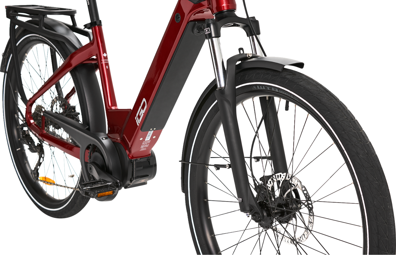 IGO ELECTRIC BIKES Discovery Yorkville LS E-Bike - Platinum - Hybrid 100-212-000