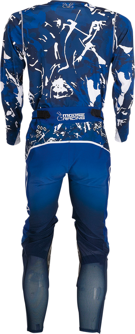 MOOSE RACING Agroid Jersey - Blue/White - Small 2910-7006