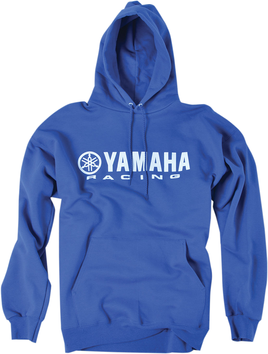 FACTORY EFFEX Yamaha Racing Pullover Hoodie - Blue - Large 12-88432