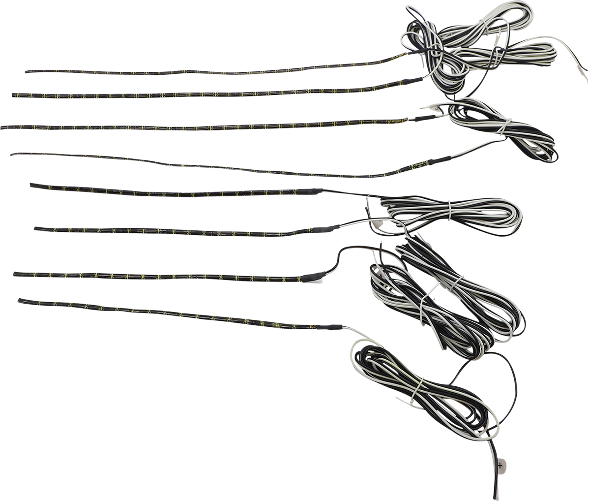 BRITE-LITES Kit de luces decorativas LED - 8 tiras - Blanco BL-ASTGLEDW8