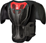 Armadura para jóvenes ALPINESTARS A-5s - Negro/Rojo - L/XL 6740518-13-LXL 