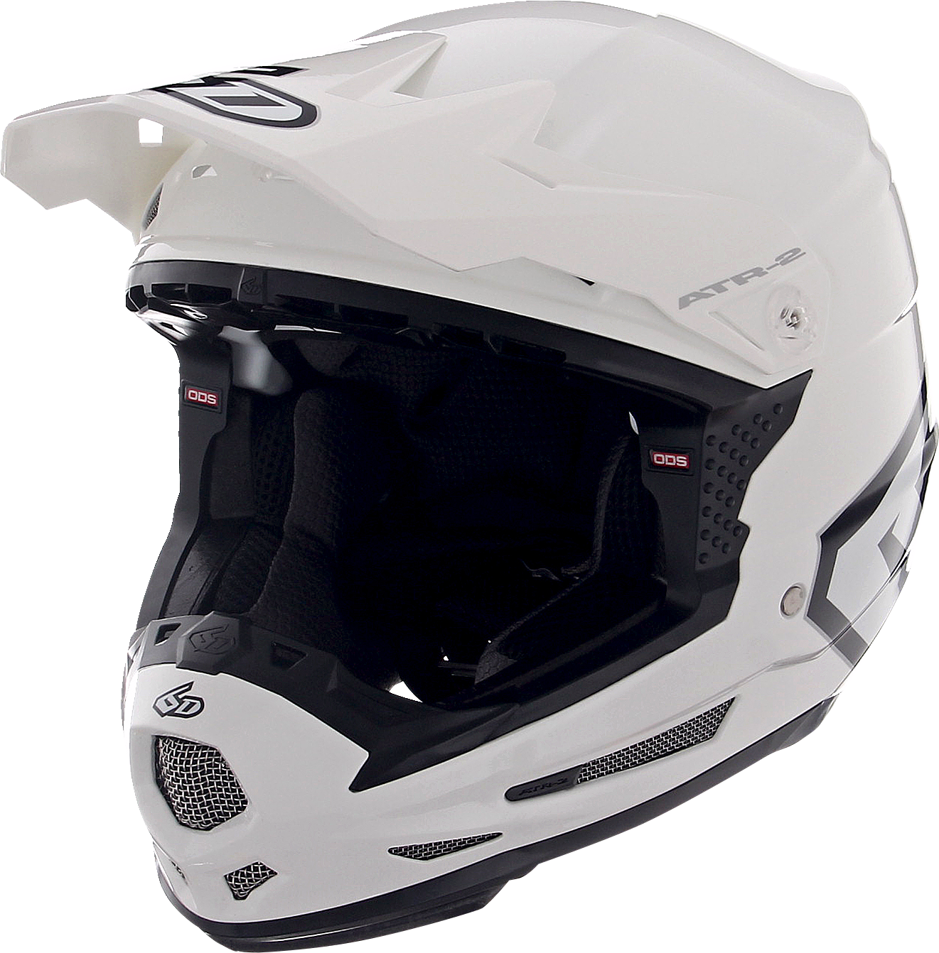 6D ATR-2Y Helmet - Gloss White - Large 11-5612