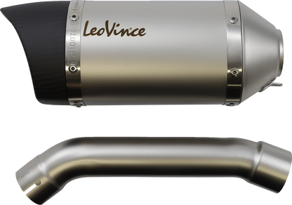 LEOVINCE LV Pro Slip-On Muffler - Stainless Steel 14395E