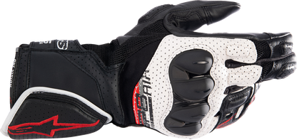 ALPINESTARS SP-8 V3 Air Gloves - Black/White/Bright Red - XL 3558621-1304-XL