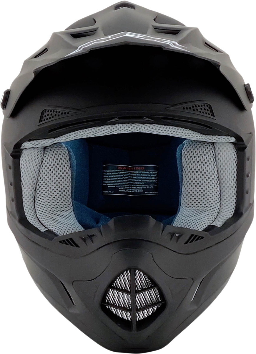 AFX FX-17Y Helmet - Matte Black - Medium 0111-0546