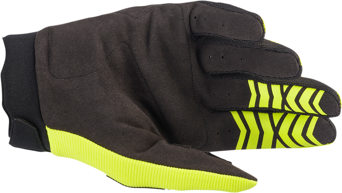 ALPINESTARS Full Bore Gloves - Fluo Yellow/Black - XL 3563622-551-XL
