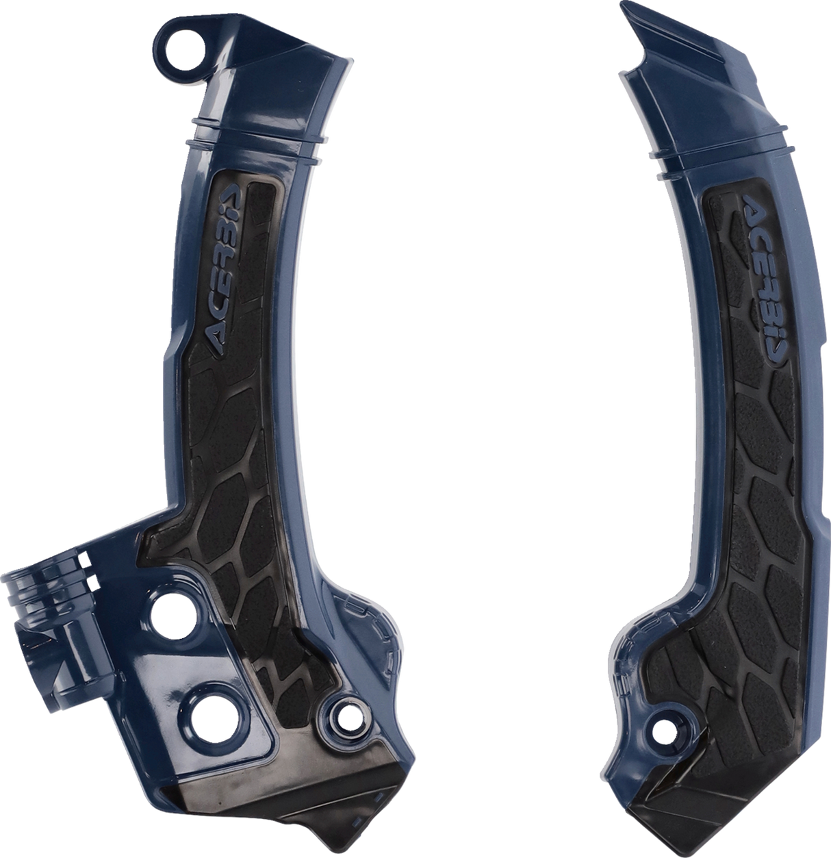 ACERBIS X-Grip Frame Guards - Blue/Black 2979601034