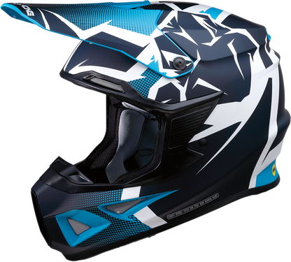 MOOSE RACING F.I. Helmet - Agroid™ - MIPS® - Navy/Light Blue - 3XL 0110-6711