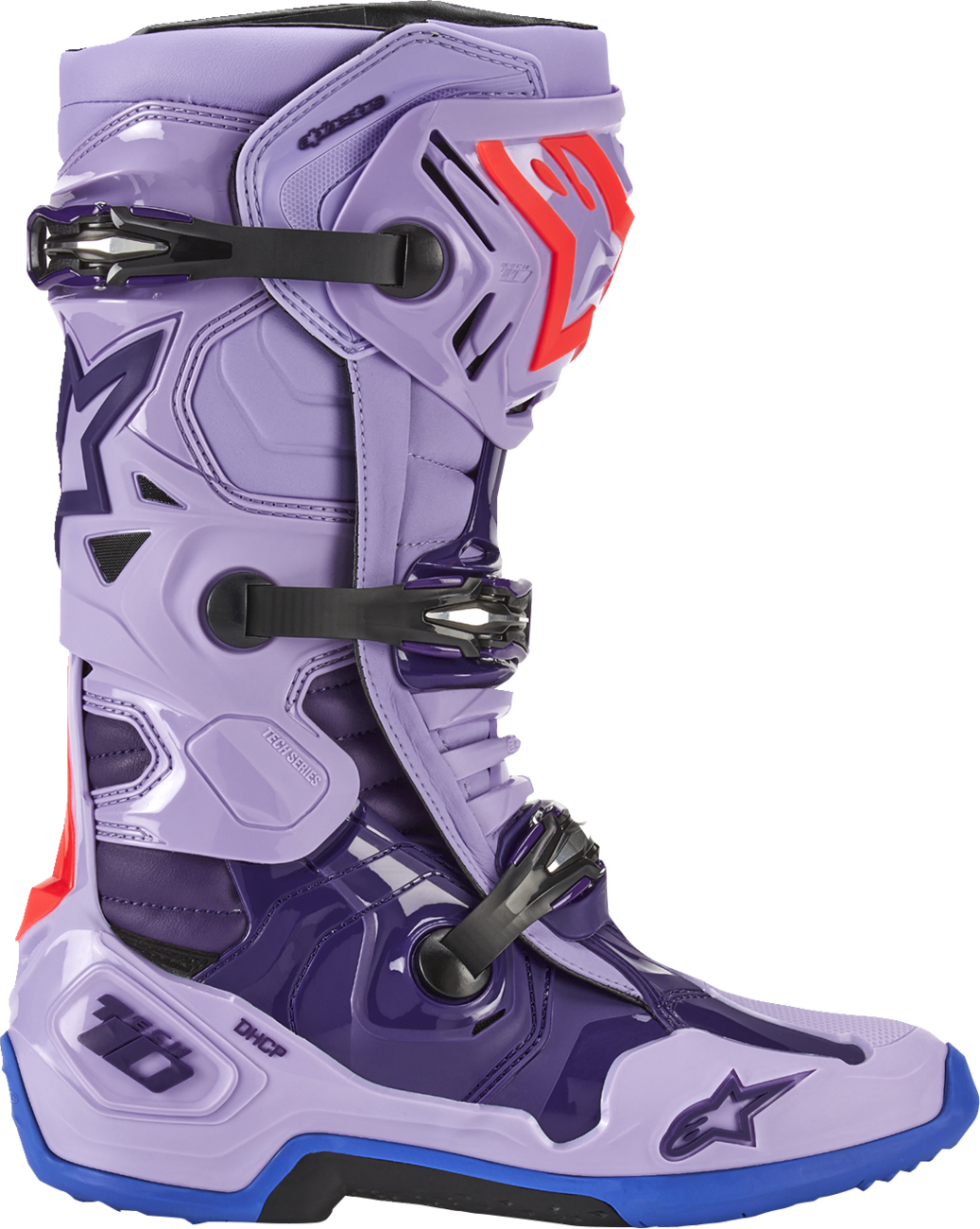 ALPINESTARS Tech 10 Boots - Laser Purple - US 9 2010020-398-9