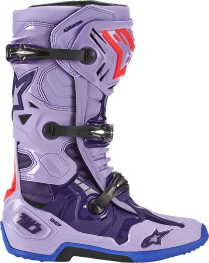 ALPINESTARS Tech 10 Boots - Laser Purple - US 9 2010020-398-9