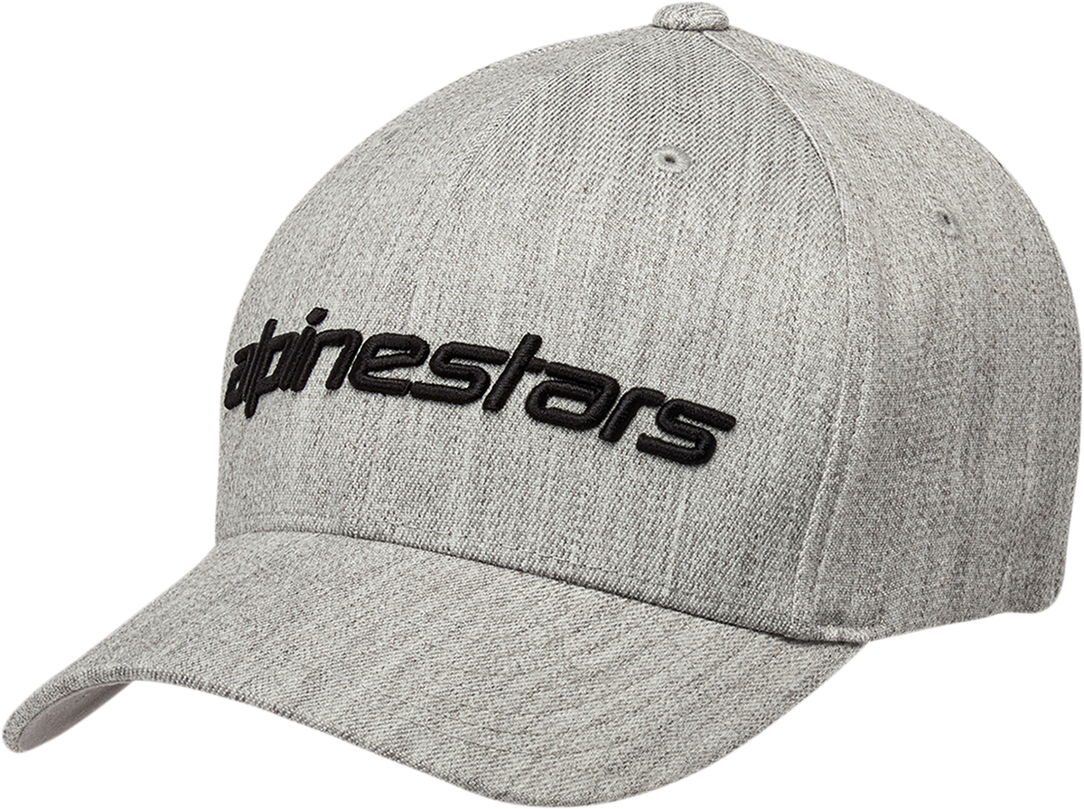 ALPINESTARS Linear Hat - Heather Gray/Black - Large/XL 1230810051126LX