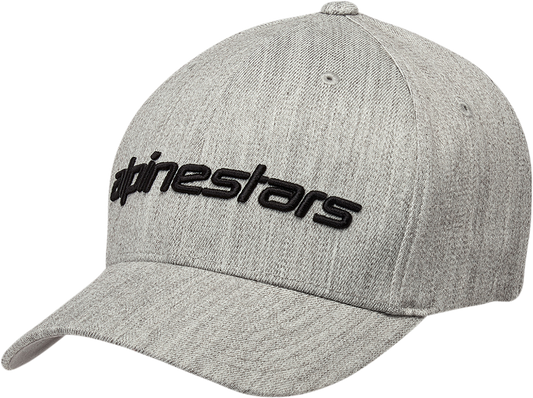 ALPINESTARS Linear Hat - Heather Gray/Black - Small/Medium 1230810051126SM