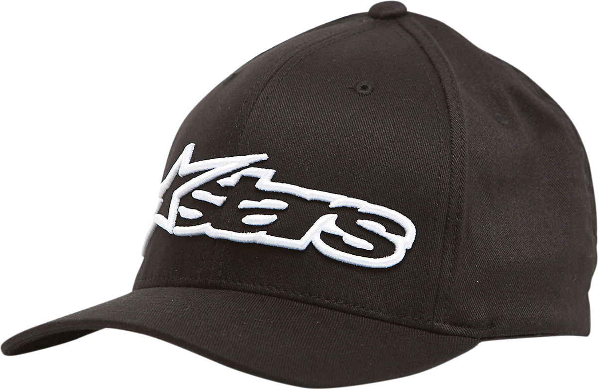 Gorro ALPINESTARS Blaze Flexfit - Negro/Blanco - Pequeño/Mediano 1039810051020SM 