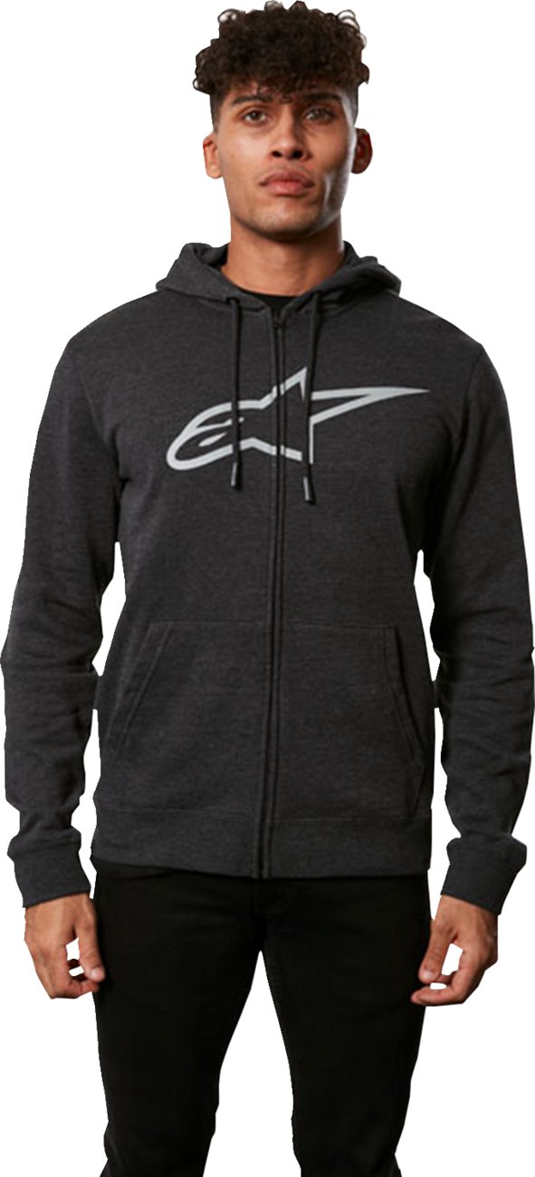 ALPINESTARS Ageless ll Zip Hoodie - Charcoal/Gray - 2XL 1038530521772XL