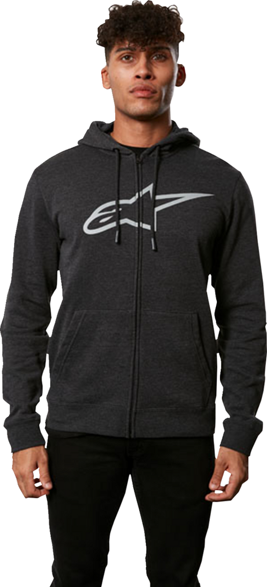 ALPINESTARS Ageless ll Zip Hoodie - Charcoal/Gray - 2XL 1038530521772XL