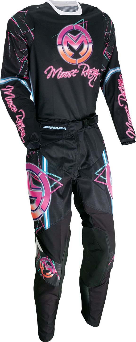 MOOSE RACING Sahara Jersey - Pink/Black - XL 2910-7453