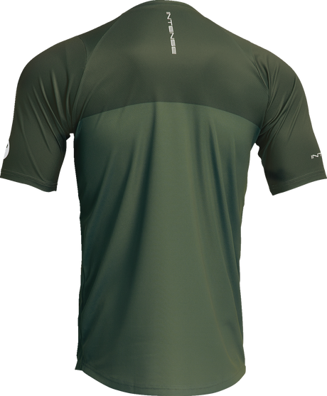 THOR Intense Assist Censis Jersey - Short-Sleeve - Forest Green - Large 5020-0213