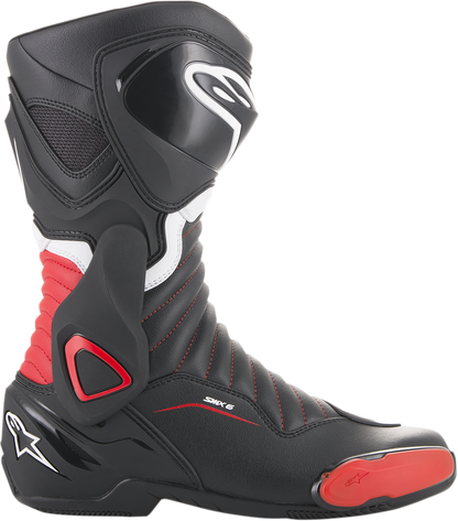 ALPINESTARS SMX-6 v2 Boots - Black/Red - US 6.5 / EU 40 22230171340