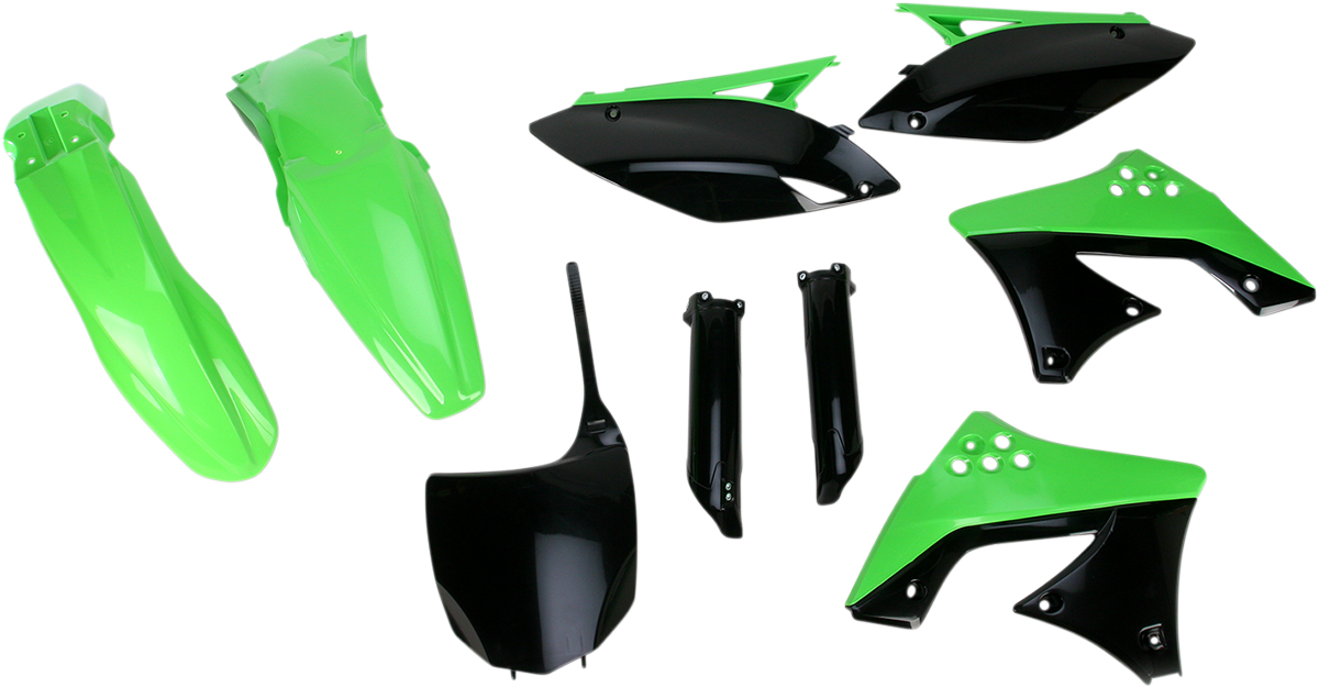 Kit de carrocería de repuesto completo ACERBIS - OEM verde/negro 2198050438