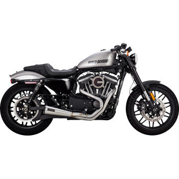 VANCE &amp; HINES Sistema de escape ascendente 2 en 1 - Acero inoxidable Harley-Davidson 883/1200 27637 