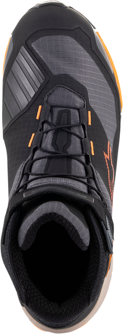 Zapatos ALPINESTARS CR-X Drystar - Negro/Marrón/Naranja - US 8.5 26118201284-8.5 