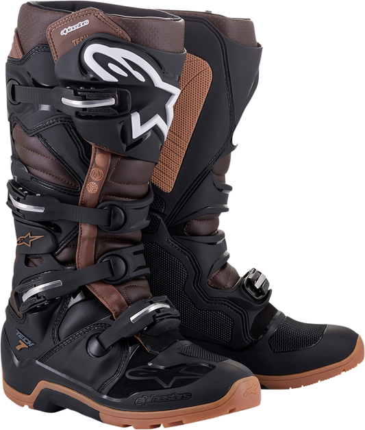 ALPINESTARS Tech 7 Enduro Boots - Black/Brown - US 5 2012114-1089-5