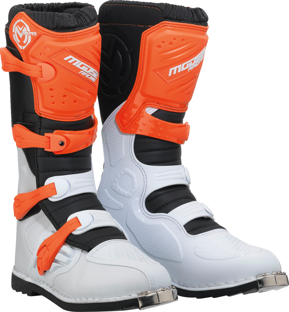 MOOSE RACING Qualifier Boots - Orange - Size 8 3410-2618