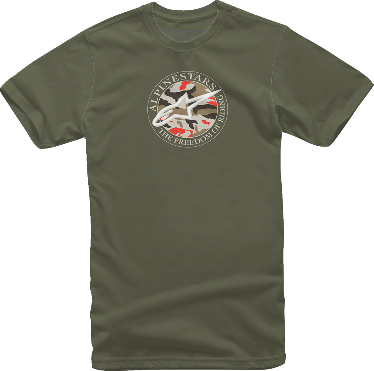 ALPINESTARS Dot Camo T-Shirt - Military - XL 121372660690XL