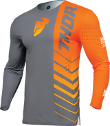 THOR Prime Analog Jersey - Charcoal/Orange - Large 2910-7691