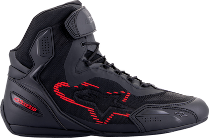 ALPINESTARS Faster-3 Rideknit Riding Shoes - Black/Gray/Red - US 7 2510319-1993-7