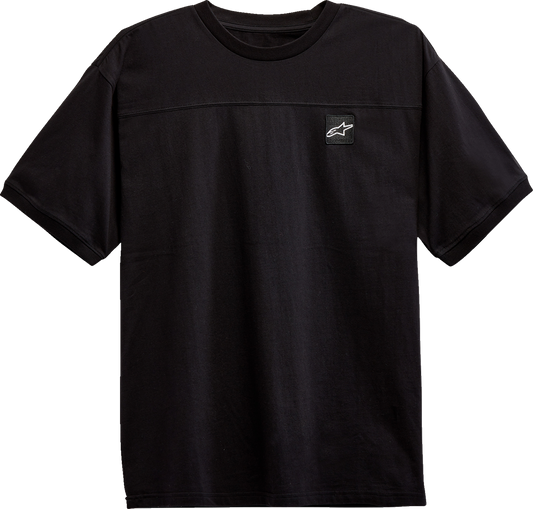 Camiseta de punto grueso ALPINESTARS - Negro - Mediano 12137210210M 
