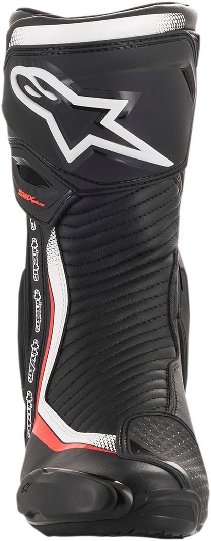 ALPINESTARS SMX+ Boots - Black/White/Red Fluorescent - US 12 / EU 47 2221019-1231-47