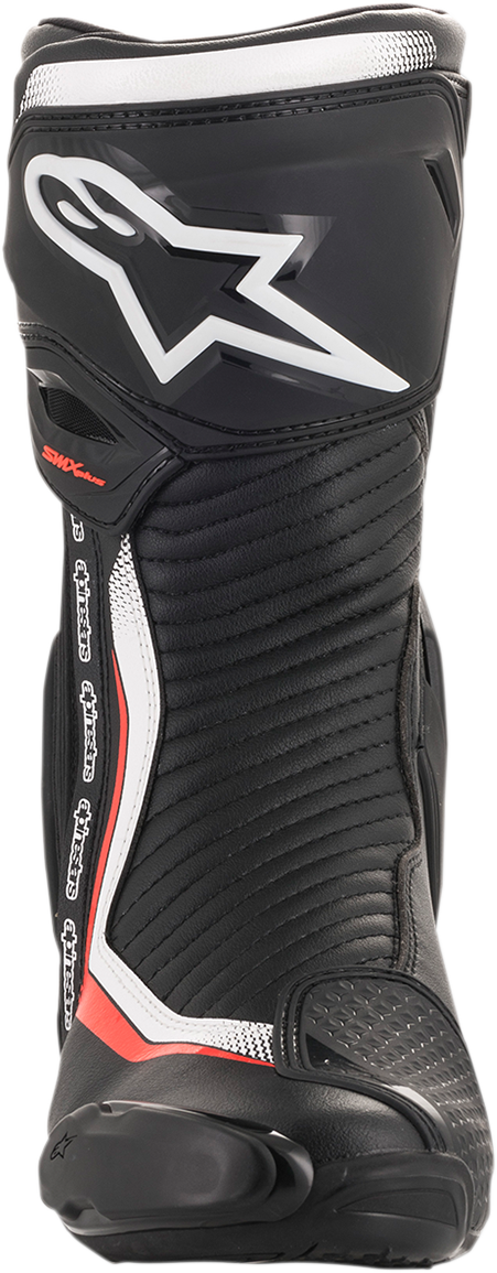 ALPINESTARS SMX+ Boots - Black/White/Red Fluorescent - US 5 / EU 38 2221019-1231-38