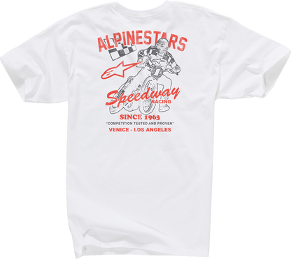 ALPINESTARS Speedway T-Shirt - White - 2XL 12137260020XXL