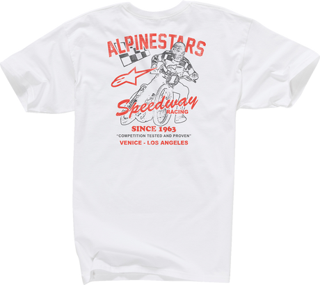 ALPINESTARS Speedway T-Shirt - White - 2XL 12137260020XXL