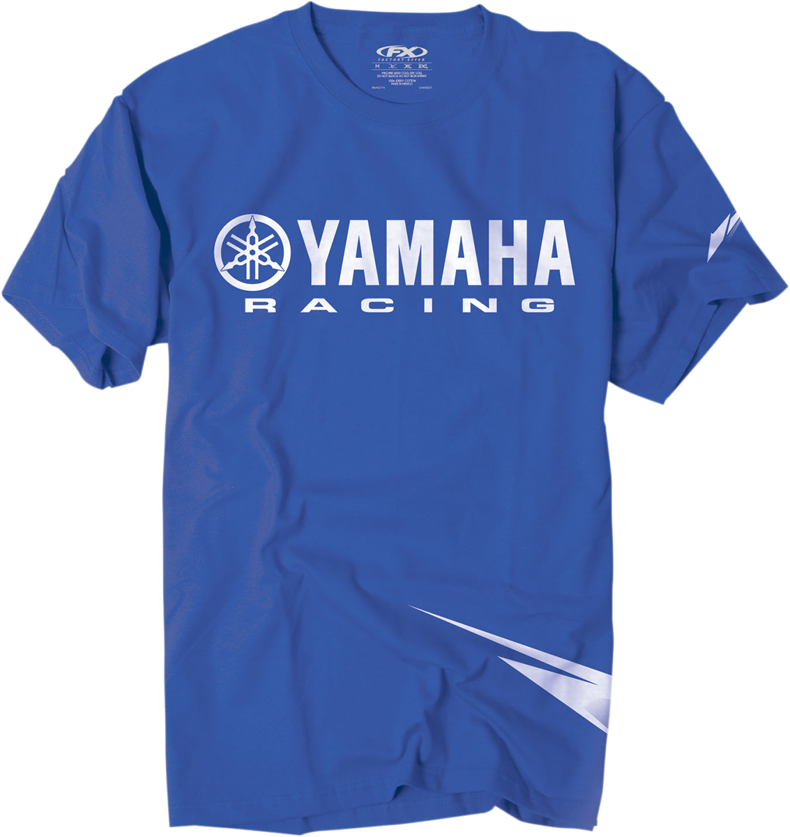 FACTORY EFFEX Camiseta estroboscópica Yamaha - Azul - Mediana 12-88160 