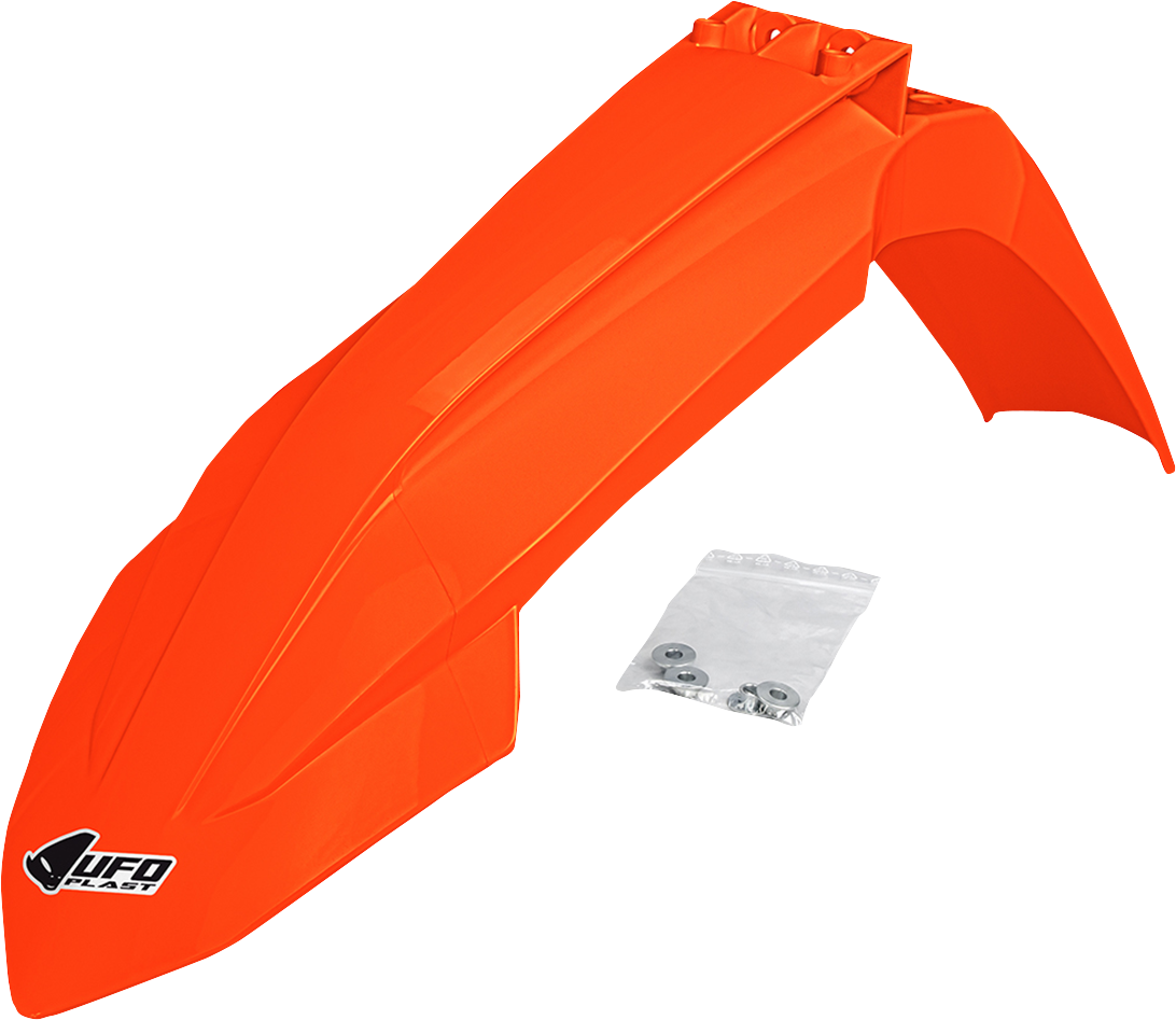 Guardabarros delantero UFO - Naranja fluorescente KT05009#FFLU