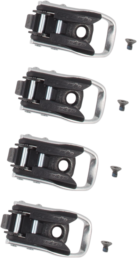 ALPINESTARS Boot Buckle - Black - for '14 thru '18 Tech 10 boots 25LET14-10