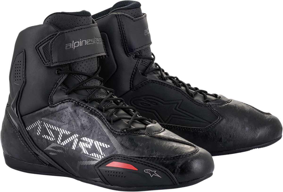 ALPINESTARS Faster-3 Shoes - Black/Gunmetal - US 12.5 2510219-1101125