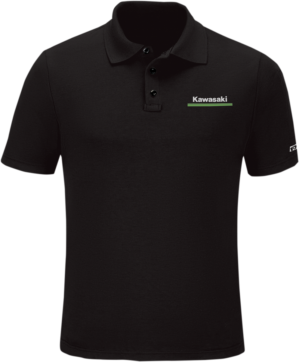 Polo FACTORY EFFEX Kawasaki - Negro - 2XL 25-85108 