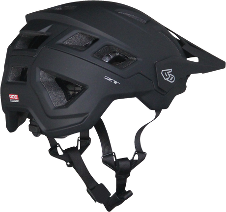 6D ATB-2T Helmet - Ascent - Black Matte - XS/S 23-0004