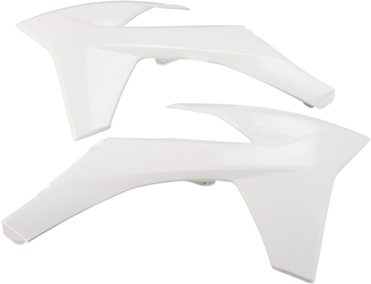 ACERBIS Radiator Shrouds - White 2205440002