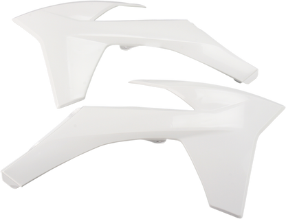 ACERBIS Radiator Shrouds - White 2205440002