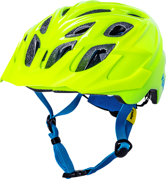KALI Youth Chakra Helmet - Gloss Neon Yellow 0220922122
